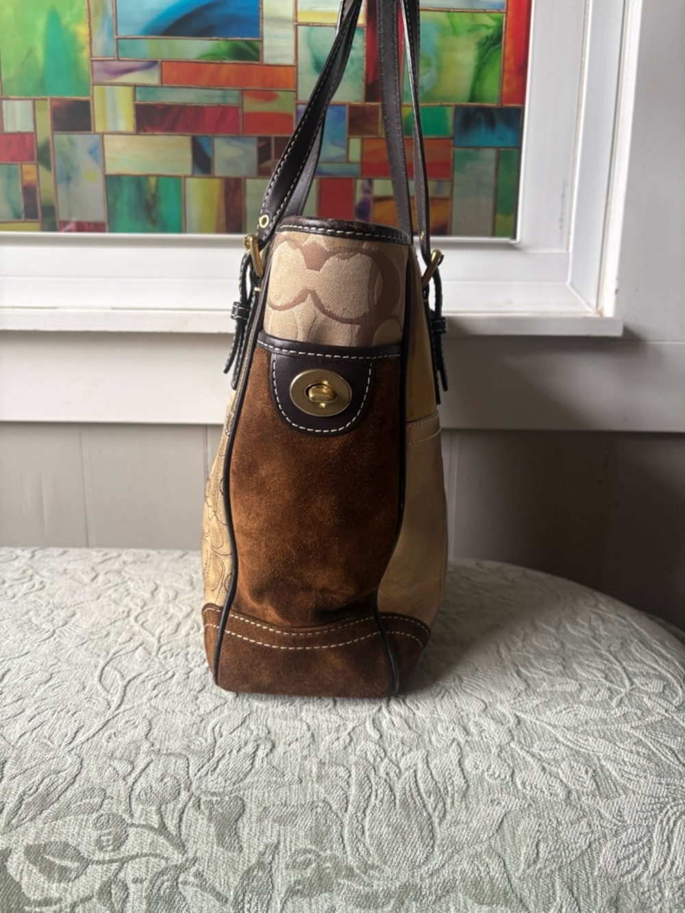 Coach Patchwork Tote - Picture 2 of 7